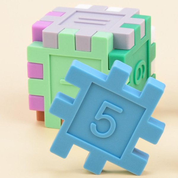 Wholesale Silicone Building Block Toy Kids