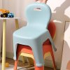 Wholesale Modern Colorful Plastic Kids Chair   random graphic