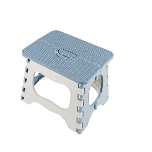 High Quality Foldable Base Footrest Plastic Folding Stool