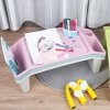 Mini Portable Folding Laptop Desk Plastic Lap Desk   random graphic