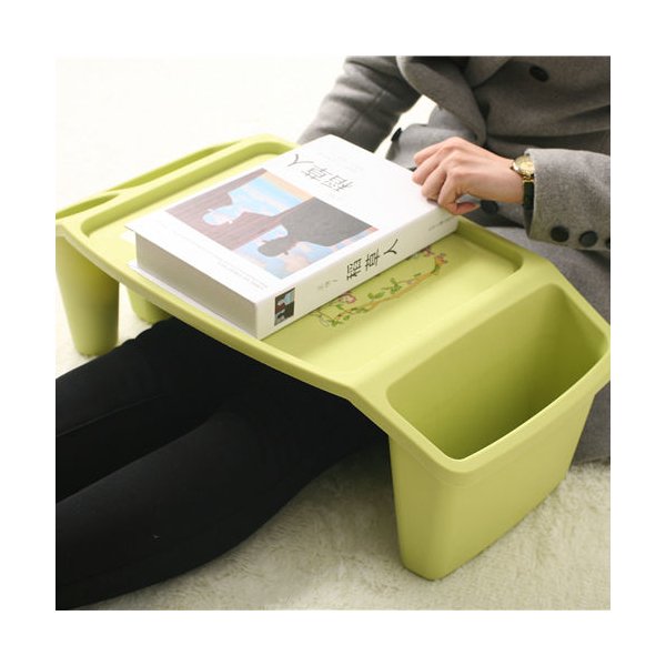 Mini Portable Folding Laptop Desk Plastic Lap Desk   random graphic