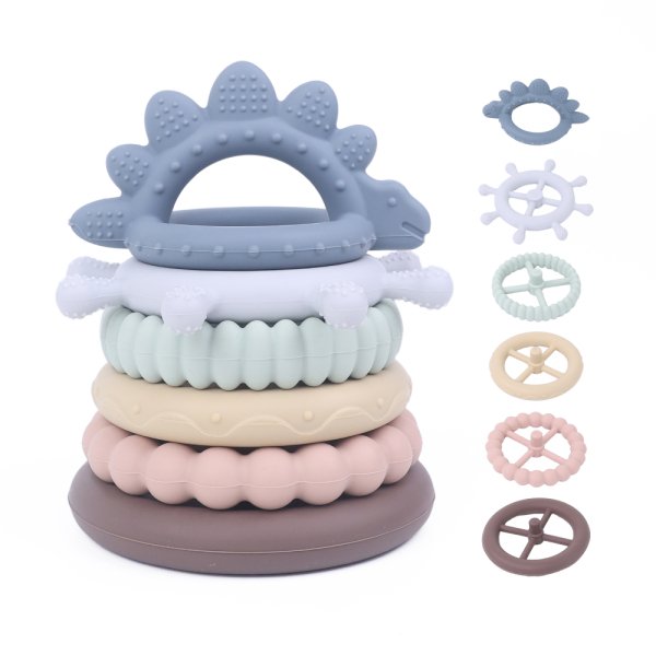 Hae4a2a6c4b174cdfb1c5484130a63482Z.jpg Baby Teether Colorful Rainbow