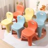 Wholesale Modern Colorful Plastic Kids Chair   random graphic