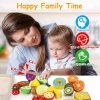 Wooden Play Food Kids Kitchen Cutting Fruits Toys