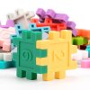 Wholesale Silicone Building Block Toy Kids