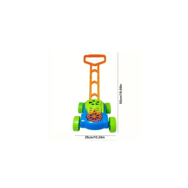 Music Automatic Bubble Blowing Lawn Mower Toy for Kids